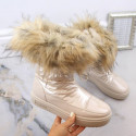 Big Star W INT1924B platform snow boots with fur, beige (37)