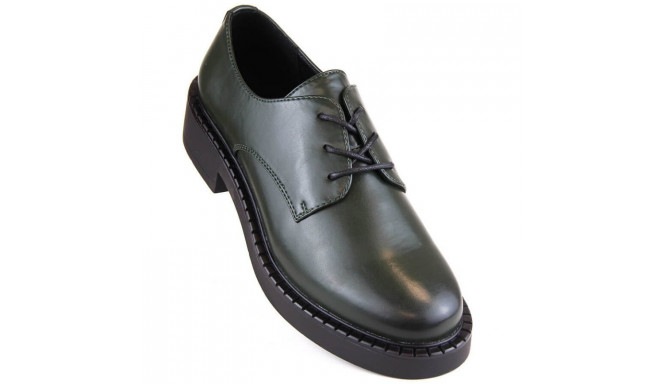 Sergio Leone W SK416B lace-up shoes, green (37)