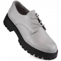 Sergio Leone W SK424B oxford shoes, gray (37)