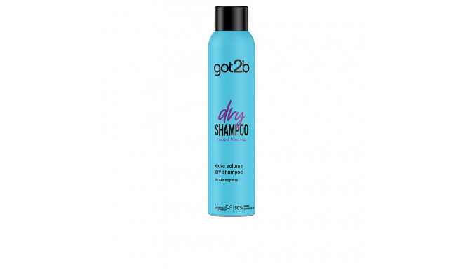 SCHWARZKOPF MASS MARKET GOT2B DRY SHAMPOO extra volume 200 ml