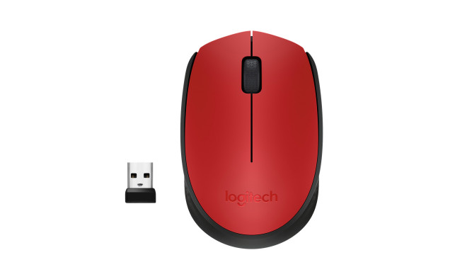 Hiir Logitech M171 Wireless Mouse Red/punane
