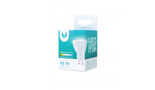 Forever Light LED bulb GU10 7W 230V 4500K 565lm