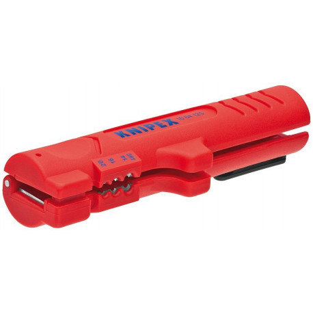 KNIPEX INSULATION STRIPPER. OUTSIDE WITH FLUSH AND OK ...