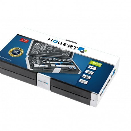 Padruni komplekt alldrive 18 osa 1/4-3/8