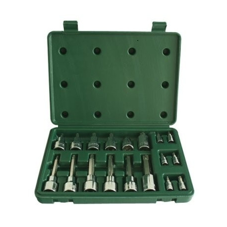 18-osa torx kompl. 1/4&1/2