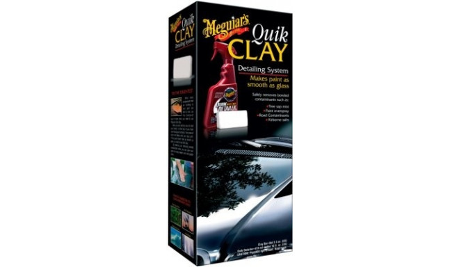 Meguiars viimistlusaine + puhastussavi komplekt 473ml
