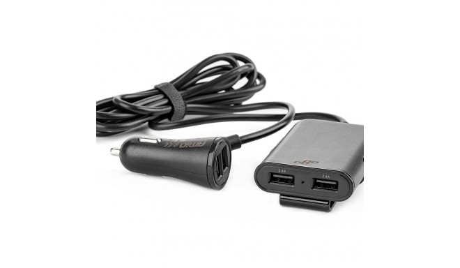 Telefonilaadija ees-tagapool 4*usb,12/24