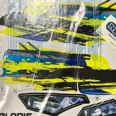 Polaris Outlaw Citrus kleebised