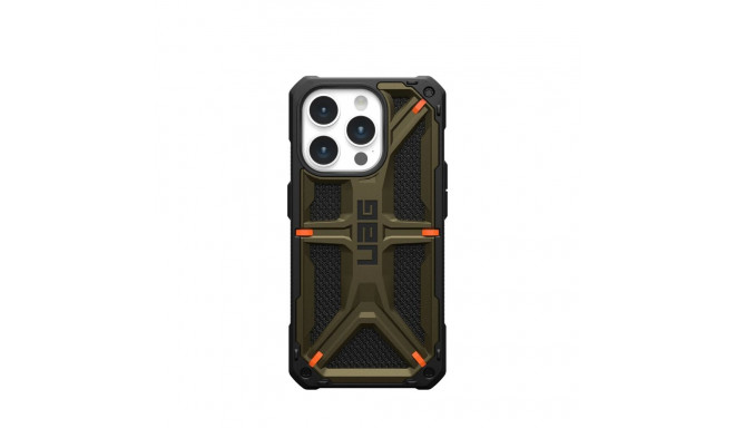 (UAG) Urban Armor Gear Monarch for IPHONE 15 PRO kevlar element green