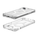 (UAG) Urban Armor Gear Plyo compatible with Magsafe for IPHONE 15 PLUS ice white