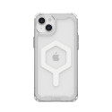 (UAG) Urban Armor Gear Plyo compatible with Magsafe for IPHONE 15 PLUS ice white