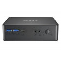 Shuttle XPC Nano PC NC40U, Intel Celeron 7305U, 1x HDMI, 1x DP,1xUSB-C/DP, 6x USB3.2, 1x 2.5" b