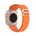 DUX DUCIS GS - woven nylon strap for Apple Watch 42/44/45/49mm orange