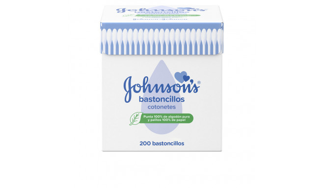 JOHNSON'S BABY BASTONCILLOS algodón x 200 u