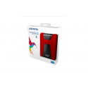 Adata external HDD 1000GB DashDrive Durable HD650, red