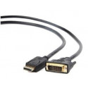 Gembird kaabel DisplayPort - DVI 3m (CC-DPM-DVIM-3M)