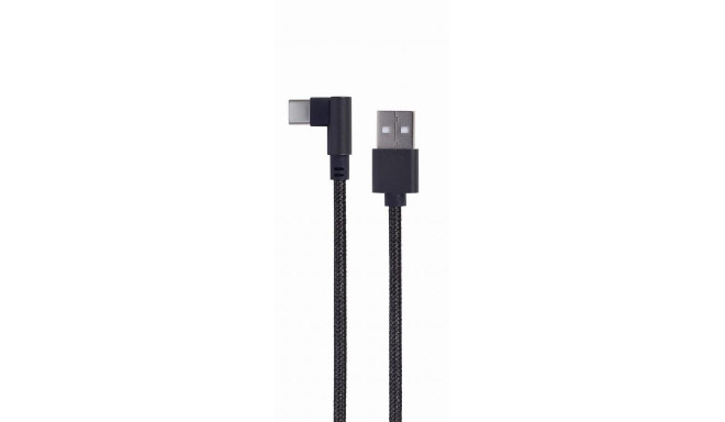 CABLE USB2 TO USB-C ANGLED/CC-USB2-AMCML-0.2M GEMBIRD
