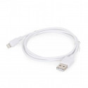 Gembird kaabel Lightning 2m (WHT CC-USB2-AMLM-2M-W)