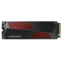 SSD|SAMSUNG|990 PRO with Heatsink|1TB|M.2|PCIE|NVMe|MLC|Write speed 6900 MBytes/sec|Read speed 7450 