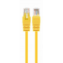 PATCH CABLE CAT5E UTP 0.25M/YELLOW PP12-0.25M/Y GEMBIRD