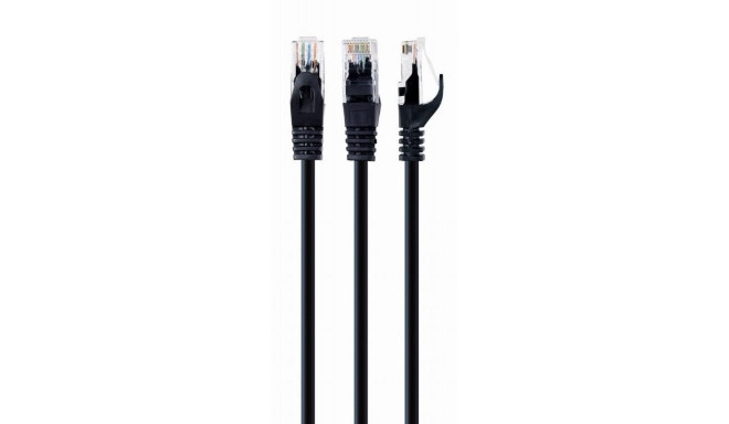PATCH CABLE CAT6 UTP 2M/BLACK PP6U-2M/BK GEMBIRD