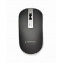 MOUSE USB OPTICAL WRL BLACK/SILVER MUSW-4B-06-BS GEMBIRD