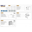 TV SET ACC WALL MOUNT 10-24"/FPMA-W810BLACK NEOMOUNTS