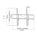 TV SET ACC WALL MOUNT BLACK/60-100" LFD-W2000 NEOMOUNTS