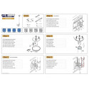 TV SET ACC CEILING MOUNT 10-26/FPMA-C100WHITE NEOMOUNTS