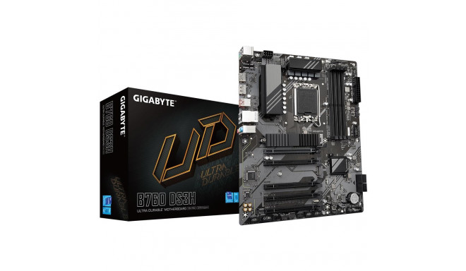 Gigabyte mainboard Intel B760 Express LGA1700 ATX DDR5x4 4xPCI-Express 3.0 1x 1x