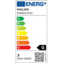 Smart Light Bulb|PHILIPS|Power consumption 7 Watts|Luminous flux 550 Lumen|4500 K|220V-240V|Bluetoot
