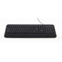KEYBOARD MULTIMEDIA USB ENG/BLACK KB-UML-03 GEMBIRD