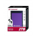 Transcend väline kõvaketas 2TB StoreJet USB 3.0, lilla (TS2TSJ25H3P)