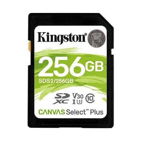 MEMORY SDXC 256GB C10/SDS2/256GB KINGSTON
