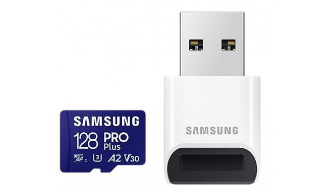 MEMORY MICRO SDXC PRO+ 128GB/W/READER MB-MD128SB/WW SAMSUNG