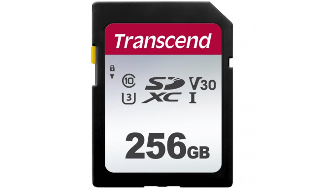 Transcend mälukaart SDXC 256GB UHS-I Class 10 TS256GSDC300S