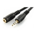 CABLE AUDIO 3.5MM EXTENSION 5M/CCA-421S-5M GEMBIRD