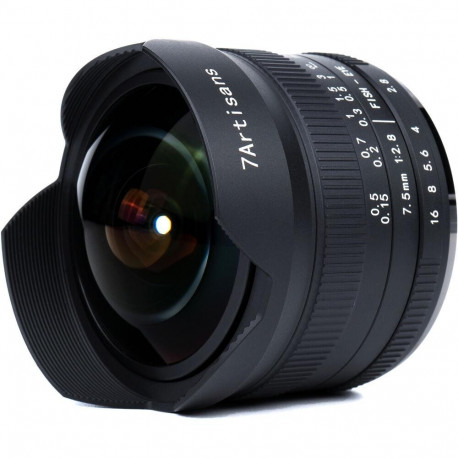 7Artisans 7.5mm f/2.8 II objektiiv Sony E