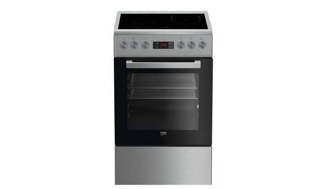 Klaaskeraamiline elektripliit Beko FSM57320DXT, 50 cm