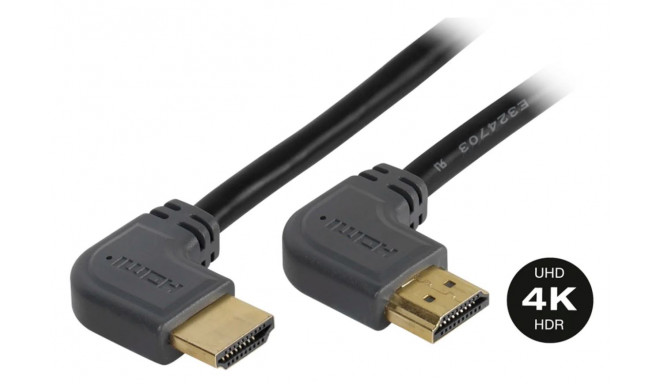 Vivanco кабель HDMI - HDMI 3 м с углом (47107)