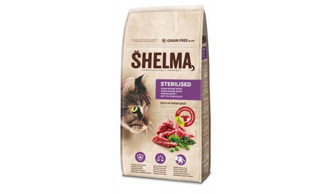 Shelma steril.kassidele värske loomalihaga,tervaviljavaba 8kg