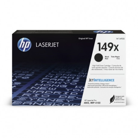 HP 149X (W1490X) Toner Cartridge, Black
