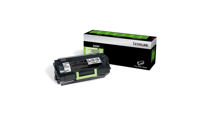 Тонер Lexmark 522H Чёрный