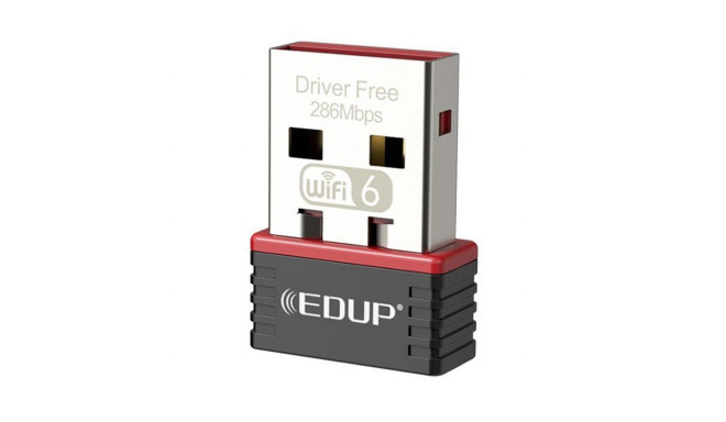 EDUP EP-AX300 Nano USB-adapteris WiFi 6 286Mbps / 802.11ax / ALC8800