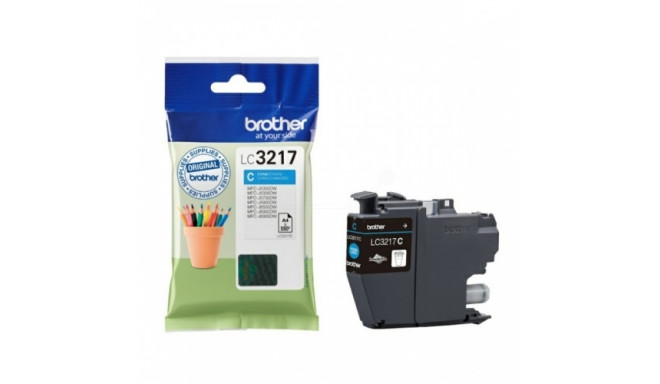 Brother LC3217 (LC3217C) Ink Cartridge, Cyan