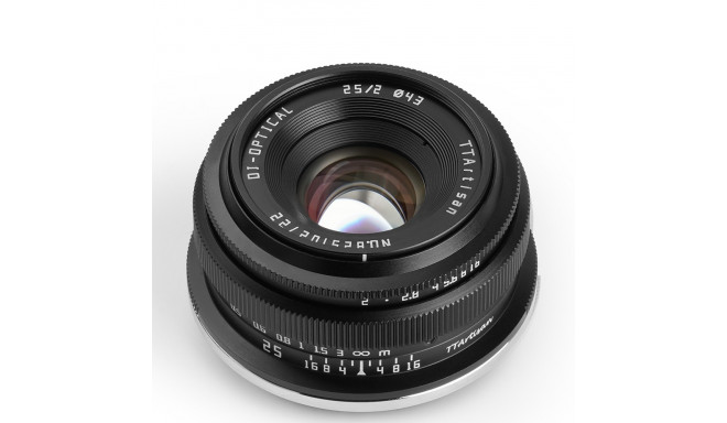 TTARTISAN objektiiv 25mm f/2 Sony E (APS-C)