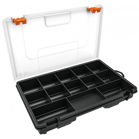 Truper organizer box with 13 compartments 250x170x41mm