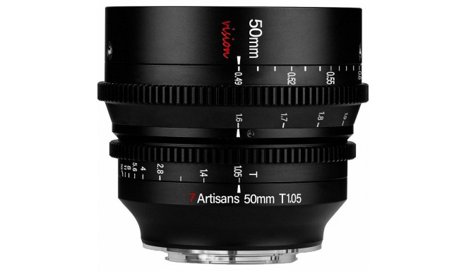 7Artisans Vision 50mm T1.05 Canon EOS-R