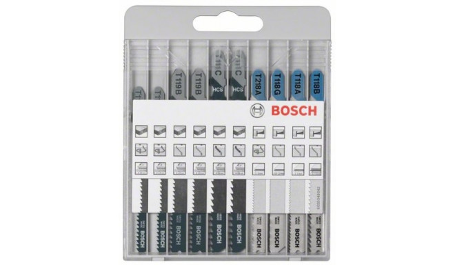 Bosch Jigsaw blade X-Pro LineSTS 10 pcs