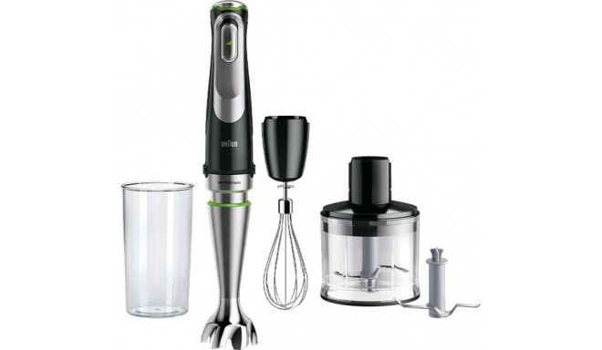 Braun hand blender MQ9135XI black / silver - MultiQuick 9